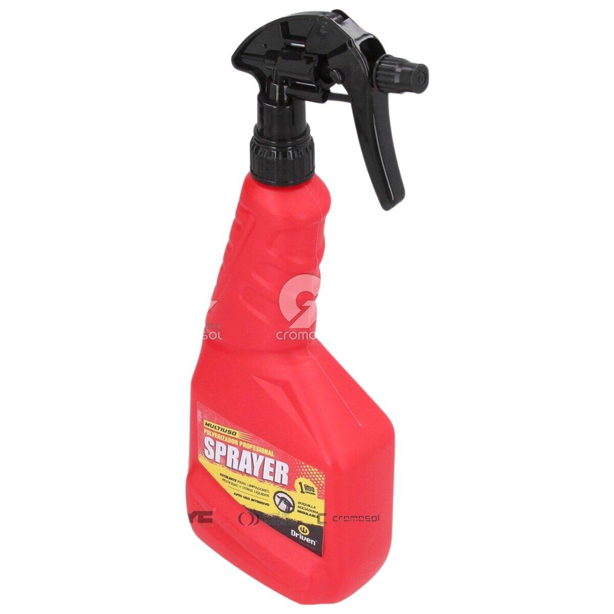 Pulverizador multiuso a gatillo 1 litro rojo