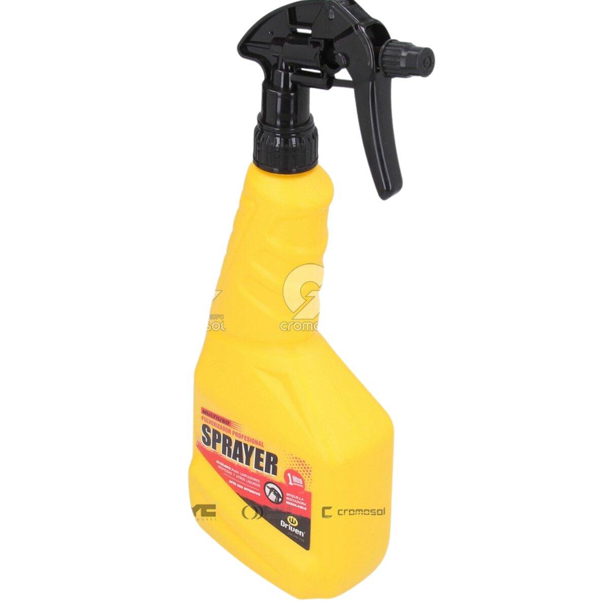 Pulverizador multiuso a gatillo 1 litro amarillo