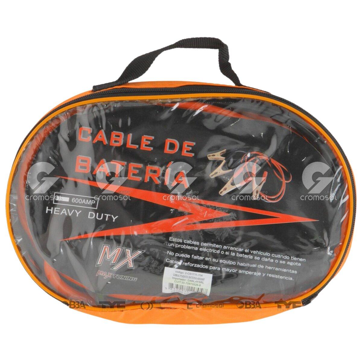 Cable de batería 600 amp.