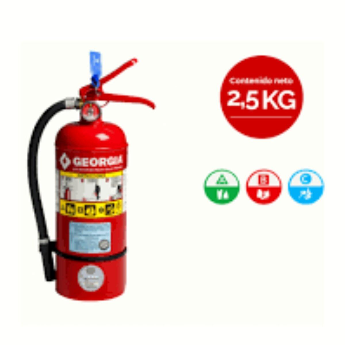 Matafuego homologado A-B-C 2.5 kg