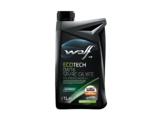 Aceite de motor aceite sintetico wolf ecotech 0W16 Sp/Rc G6 xfe x 1 l