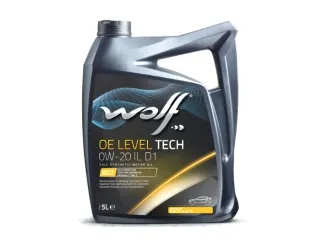 Aceite de motor aceite sintetico wolf oe leveltech 0W20 il D1 x 1 l