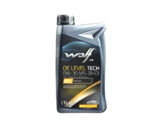 Aceite de motor aceite sintetico wolf oe level tech 0W30 ms-bhdi x 1 l