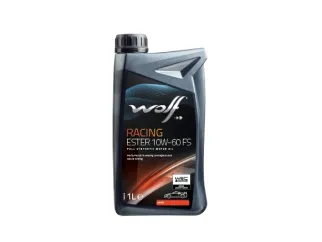 Aceite de motor aceite sintetico wolf racing ester 10W60 fs rrbo con esteres y pao - Ideal Competicion/Racing x 1 l