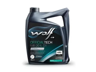 Aceite de motor aceite sintetico wolf officialtech 5W20 il D1 x 1 l