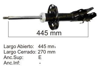 Amortiguador derecho — Honda (Civic)