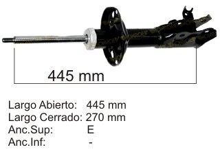 Amortiguador izquierdo — Honda (Civic)