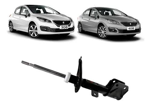 Amortiguador delantero derecho — Peugeot (308, 408)