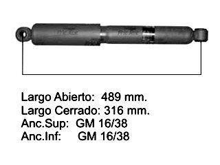 Amortiguador trasero — Citroen/Fiat/Peugeot (Boxer, Ducato, Jumper)