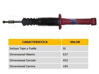Amortiguador trasero — Volkswagen (Polo Classic)
