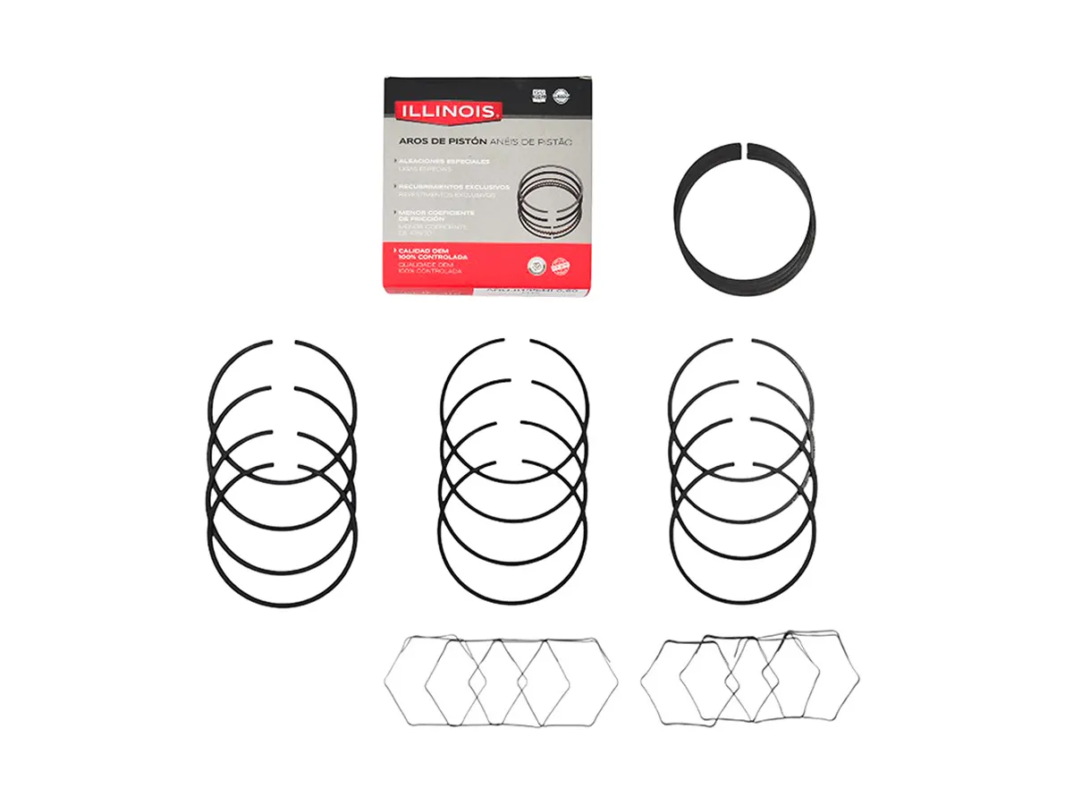 Aros de piston (Juego) fiat Duna/Uno/Spazio 1.4 -hidraulico 0.60 -80.50X1.50+1.75+3.00MM