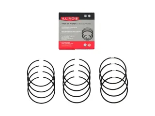 Aros de piston (Juego) fiat 128/Europa/Fiorino/Uno/Duna/Siena/Palio 1.3-1.5-1.6 -recambio 0.60 -86.40X1.50+2.00+3.94MM