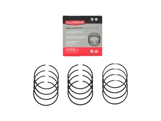 Aros de piston (Juego) ford Fiesta/Ecosport Td / Peugeot 206/307 hdi 1.4 -rectificacion std -73.70X2.50+1.95+2.50