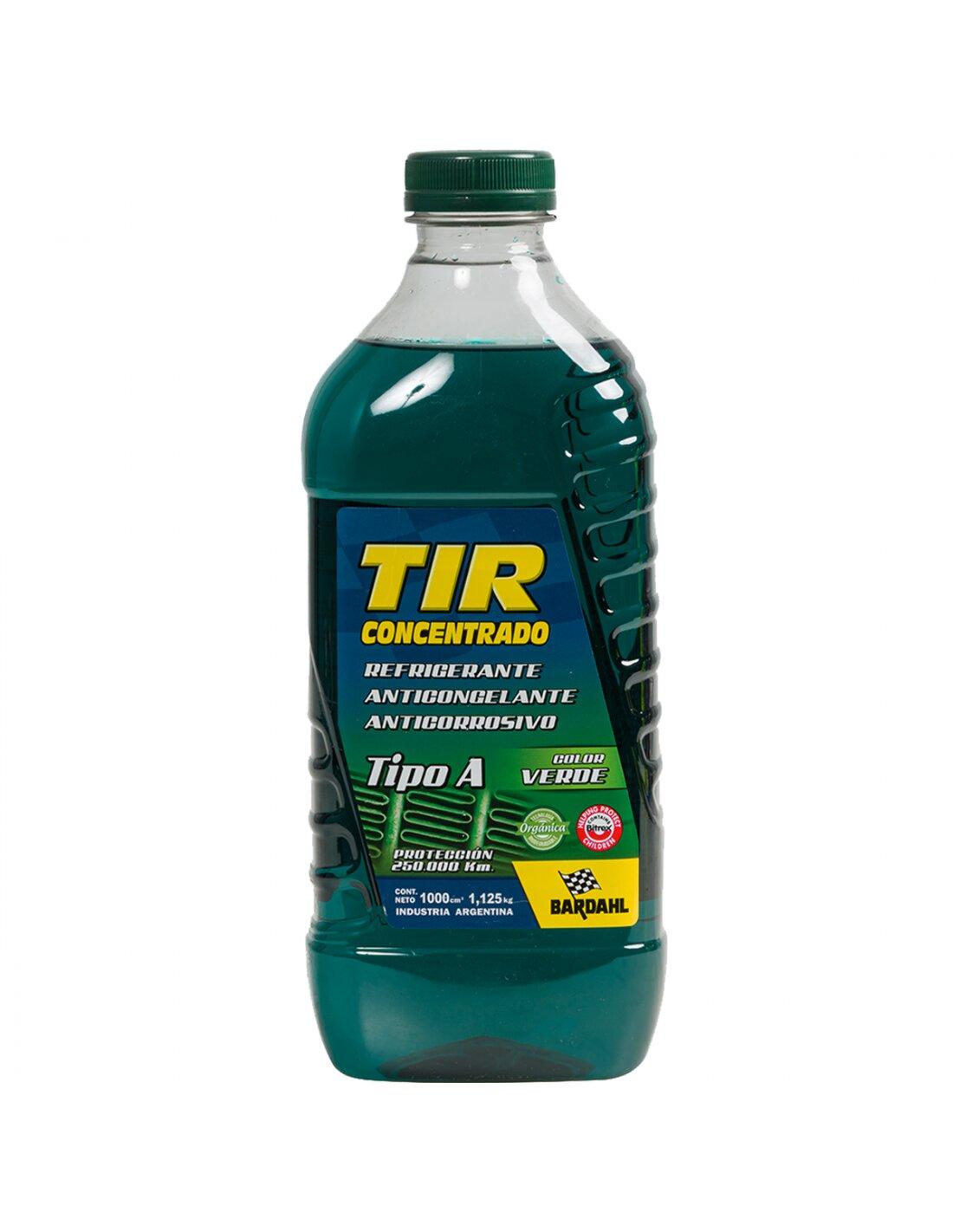 Anticongelante concentrado refrigerante y anticorrosivo Bardahl 1 L