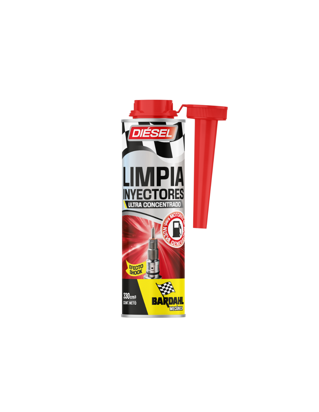 Limpiainyectores para gasoil common rail diesel 250ML