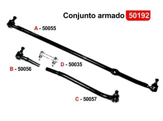 BARRA DIRECCION FORD CAMION F350 68/74