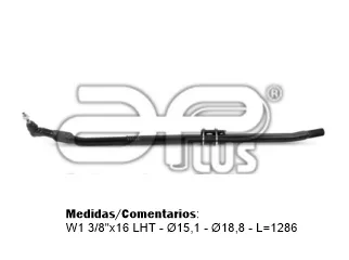 BARRA DIRECCION DODGE RAM 04/..