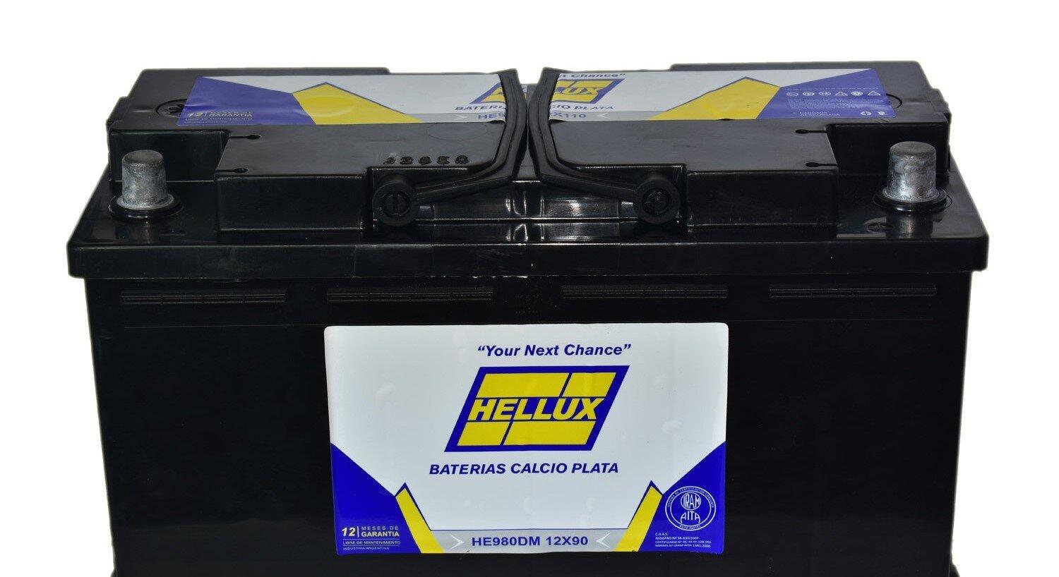 Batería Hellux 90Ah caja grande