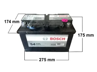 BATERIA ALFA ROMEO 156 97/05 / ALFA ROMEO 164 92/98 / ALFA ROMEO 166 98/.. / ALFA ROMEO GT 04/.. / ASIA MINIBUS AM 825 / ASIA MINIBUS AM TOPIC / ASIA TOPIC / AUDI A3 97/.. / AUDI A4 98/.. / AUDI A6 98/.. / AUDI TT 03/06 / BATERIA UNIVERSAL | DERECHO