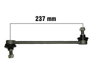 Bieleta de dirección 237 mm — Ford (Courier, Escort, Fiesta, Focus)