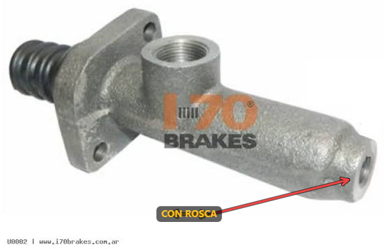 Bomba embrague mercedes benz Sprinter | Acople con Rosca | 608 L/Lo - 708 D/E 19,05MM 76-->87 (Rosca 12X1C/C) (OEM308.295.7006)
