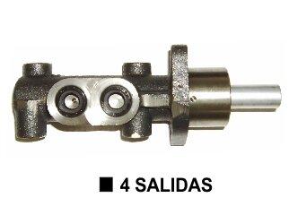 Bomba de freno sin ABS — Peugeot (206, 207)