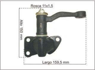 Brazo auxiliar de dirección — Nissan (Frontier, Pathfinder, Pick Up D21, Pick Up D22)