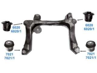 Buje de cuadro de motor con pestaña — Ford/Volkswagen (Galaxy, Gacel, Gol, Senda, Carat)