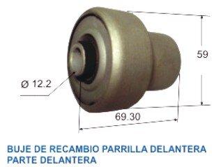 Buje de parrilla — Chevrolet (Corsa, Meriva)