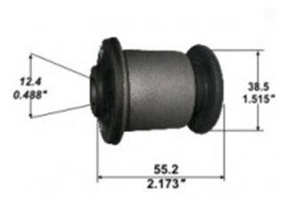 Buje de parrilla delantera — Ford (EcoSport, Fiesta, Ka)