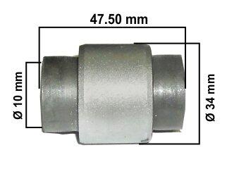 Buje de parrilla superior — Honda (Civic)