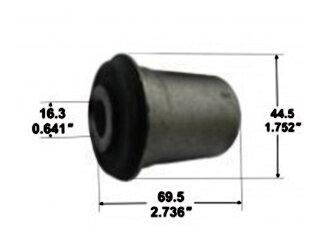 Buje de parrilla inferior delantero — Hyundai (H1, H100)