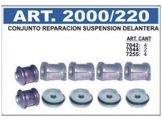 Kit de bujes de suspensión — Chevrolet (Celta, Corsa, Fun)