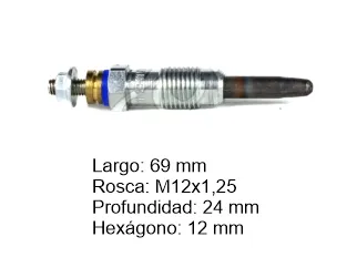 Bujia precalentadora bwm 318 1.7 tds compact M41D-17411