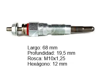 Bujia precalentadora nissan Motores / Nissan patrol