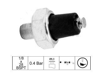 Bulbo de presión de aceite 0.3 bar — Chevrolet/Isuzu/Kia/Toyota (Hilux, LUV, Sportage, Trooper)