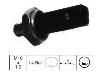 Bulbo de presión de aceite 1 pin hembra rosca 10mm