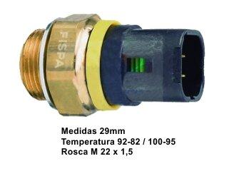 Bulbo de temperatura electroventilador — Renault (19, 21 Diesel)