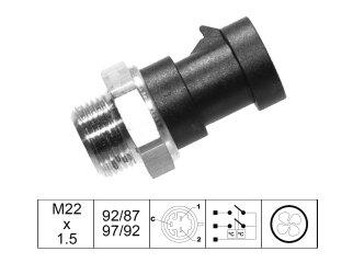 Bulbo de temperatura — Citroen/Fiat/Peugeot (Boxer, Brava, Fiorino, Jumper, Marea, Palio, Punto, Siena, Strada, Tipo, Uno)