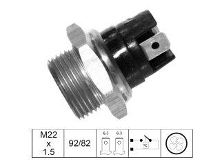 Bulbo de temperatura de electroventilador — Renault (Express, Fuego, Master, R11, R9, Trafic)