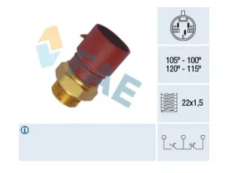 Bulbo temperatura chevrolet astra 98/.. / Chevrolet astra ../00 / Chevrolet combo 91/01 / Chevrolet corsa 94/.. / Chevrolet corsa ../94 / Chevrolet vectra 90/95