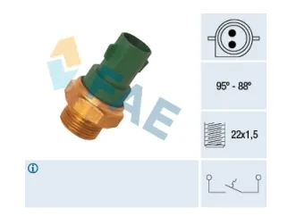 Bulbo temperatura ford fiesta 1.8 D/Courier 1.4 16V-1.8 D/Escort/Orion 1.6-1.8