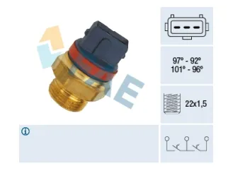 Bulbo temperatura citroen berlingo 96/96 / Citroen saxo 96/03 / Citroen xantia 93/.. / Citroen xsara 97/00 / Citroen zx 91/98 / Peugeot 106 91/03 / Peugeot 306 93/02 / Peugeot 405 90/96 / Peugeot 405 Todos / Peugeot 406 95/04 / Peugeot 406 Todos / Peugeot 806 94/02