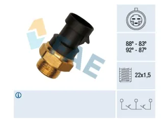 Bulbo temperatura alfa romeo 145 / Alfa romeo 146 94/01 / Alfa romeo 155 96/97 / Citroen jumper 94/01 / Fiat brava 00/03 / Fiat Bravo / Fiat ducato 94/.. / Fiat fiorino 03/.. / Fiat marea 96/99 / Fiat punto 93/99 / Fiat strada 99/03 / Fiat uno 02/..