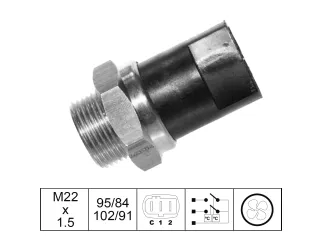Bulbo temperatura audi A4 94/00 / Audi A6 94/97 / Audi S4 97/.. / Ford escort ../92 / Ford galaxy 92/.. / Seat cordoba 93/99 / Seat ibiza 93/95 / Seat inca 95/.. / Seat toledo 91/98 / Volkswagen caddy 96/00 / Volkswagen carat Todos / Volkswagen gacel 83/91
