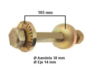 BULON COMBA VOLKSWAGEN AMAROK ../14 DIAM 38 MM EJE 14 MM LARGO 105 MM