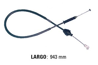 Cable acelerador — Renault (Laguna) 943 mm