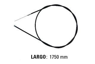 Cable apertura capot sin manija — Volkswagen (Fox, Gol, Pointer, Saveiro, Suran)