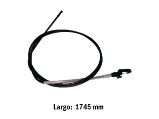 Cable apertura capot volkswagen gol 09/.. / Volkswagen voyage 09/..