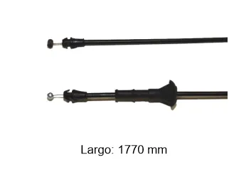 CABLE APERTURA CAPOT CHEVROLET SPIN 2012/.. SIN MANIJA LARGO 1760MM